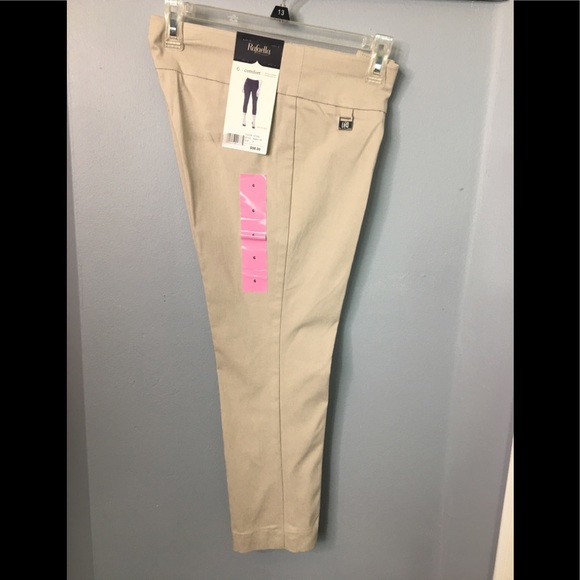 Crop pants-Stone color. Size 6. NWT. - Picture 1 of 5